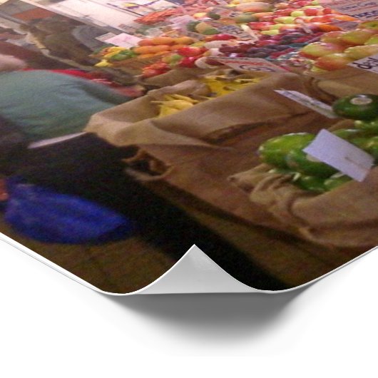 Poster Marché de Pike Place (Coin)