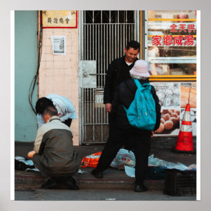 Poster Marché de rue