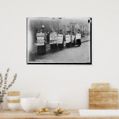 Poster Marche De Suffragettes Depuis Londres (Cuisine)