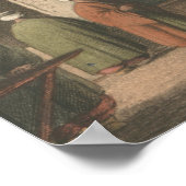 Poster Marché de Turc ottoman de Burgas en Bulgarie (Coin)