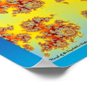 Poster Marche des éléphants psychédéliques (Coin)