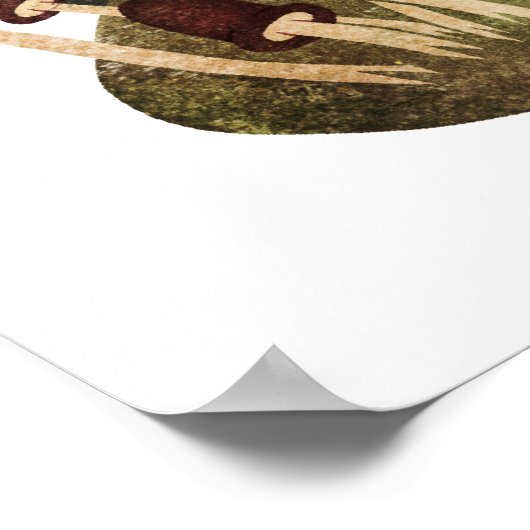 Poster Marche du cerveau (Coin)