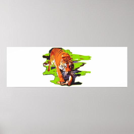 Poster Marche du tigre (Devant)