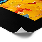 Poster Marché en plein essor : Art africain Peinture à l' (Coin)