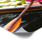 Poster Marché flottant à Bangkok (Coin)