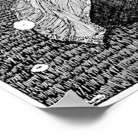 Poster Marche nocturne - Image vintage (Coin)