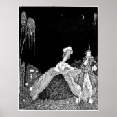 Poster Marche nocturne - Image vintage (Devant)