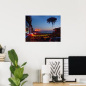 Poster Marché Pikes Place - Marché public de Seattle (Bureau à domicile)