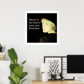 Poster Marche pour battre son propre batteur (Bureau à domicile)