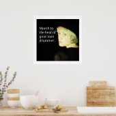 Poster Marche pour battre son propre batteur (Cuisine)