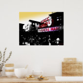 Poster Marché public (Cuisine)