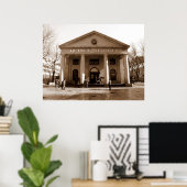 Poster Marché Quincy (Bureau à domicile)