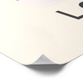 Poster Marché vintage des fraises aux fruits (Coin)