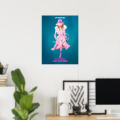 POSTER MARCHER DANS LE BUT (Bureau à domicile)