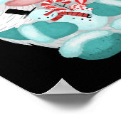 Poster MARCHER DANS UN HIVER WONDERLAND gnome noël (Coin)