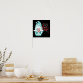 Poster MARCHER DANS UN HIVER WONDERLAND gnome noël (Cuisine)