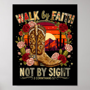 Poster Marcher par la foi et non par la vue 2 Corinthiens