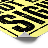 POSTER MARCHER PAR LA FOI NON PAR LA VUE (Coin)