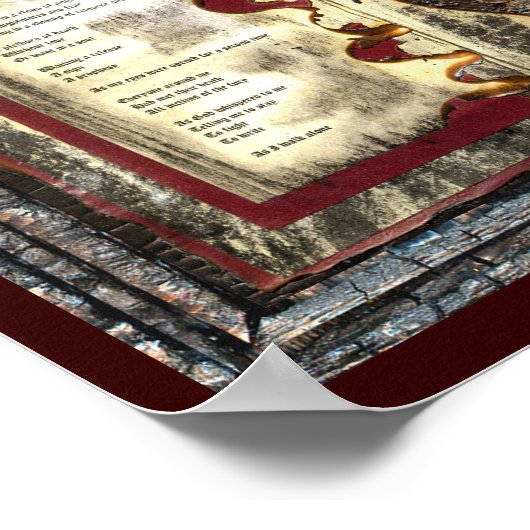 Poster Marcher seul (Coin)