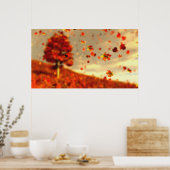 Poster Marcher sur la brise octobre Imprimer (Cuisine)