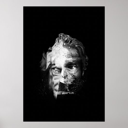 Poster Marcher sur la ligne (Devant)