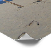 Poster Marcher sur la plage (Coin)