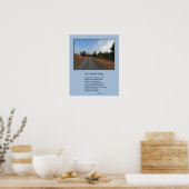 Poster Marcher sur une route moins fréquentée...Affiche m (Cuisine)