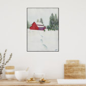 Poster "Marches neigeuses" (Cuisine)