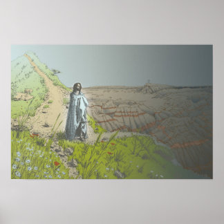 Poster Marches vers la croix