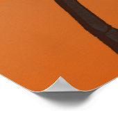 Poster Marcheurs [orange] (Coin)