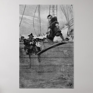 Poster "Marchez sur la planche"