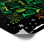 Poster Marching Nd Instrument Family Matching Christmas T (Coin)