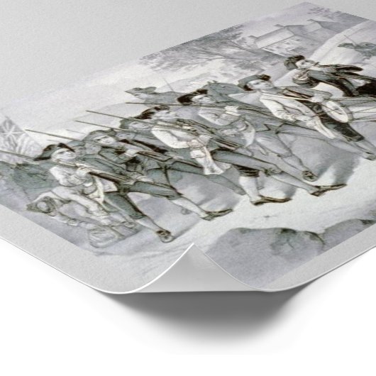 Poster Marching to fight for Freedom (Coin)