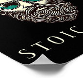 Poster Marcus Aurelius Stoic Santa Claus Stoicism Funny C (Coin)