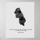Poster Marcus Aurelius T Shirt (Devant)