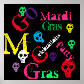 POSTER MARDI GRAS (Devant)