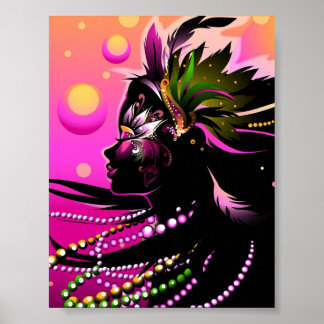 Poster Mardi Gras