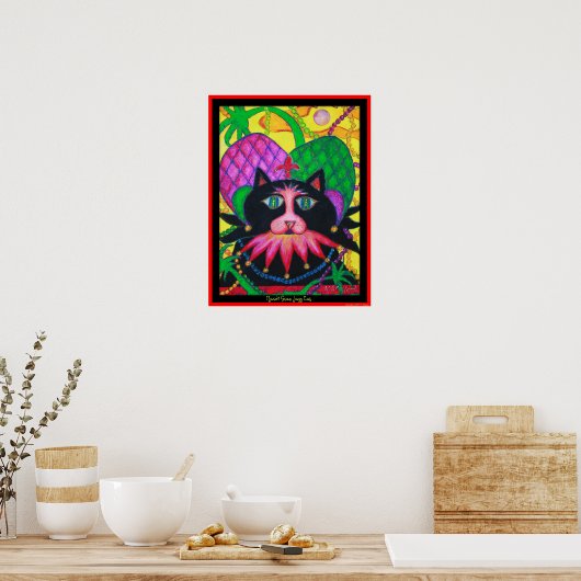 Poster Mardi Gras (Cuisine)