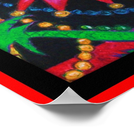 Poster Mardi Gras (Coin)