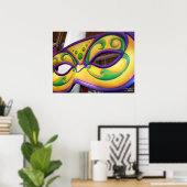 Poster Mardi Gras (Bureau à domicile)