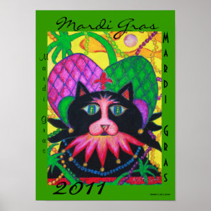Poster Mardi gras 2011 de mardi gras
