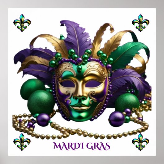 Poster Mardi Gras 2024 (Devant)
