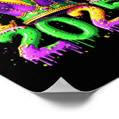 Poster Mardi Gras 2025 Vêtements Pour Hommes Femmes 1 (Coin)