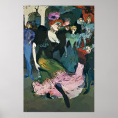 Poster Mardi Gras Ball Danseuse (Devant)