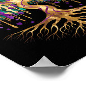 Poster Mardi Gras Bead Tree Carnival New Orleans 2025 Wom (Coin)