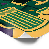 Poster Mardi Gras Black Cat Martini Club Trio (Coin)