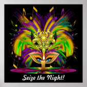 Poster Mardi Gras Carnival Event S'il vous plaît voir les (Devant)