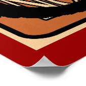 Poster Mardi Gras Conversation Noir (Coin)