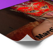 Poster Mardi Gras Cutie (Coin)