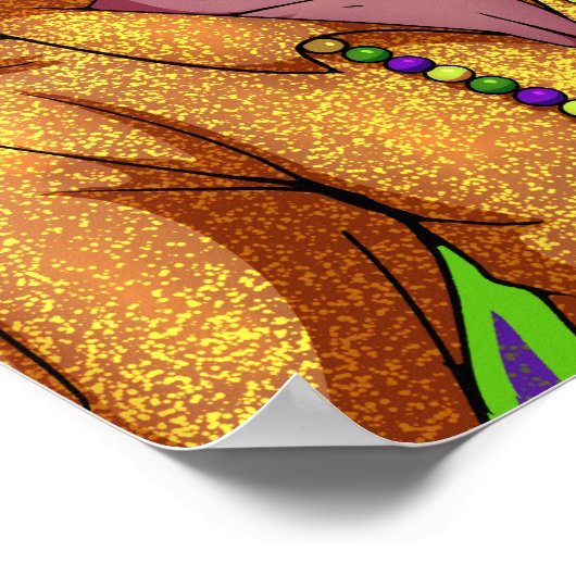 Poster Mardi Gras Friends (Coin)